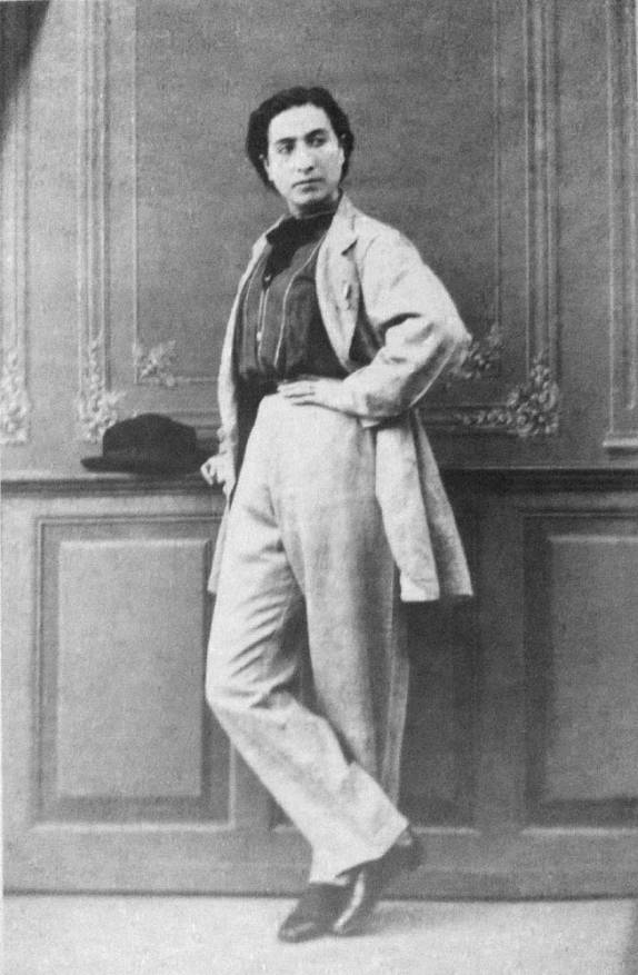 Foto de Anita Garibaldi na Itália, na década de 1840